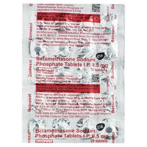 Betamethasone. Betamethasone tablets .